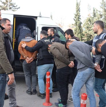 şanlıurfa tutuklama adliyeye sevk polis emniyet