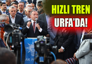 BAKAN BOZDAĞDAN HIZLI TREN MÜJDESİ