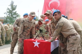 Şanlıurfa'da 29 engelli genç temsili askerlik yaptı