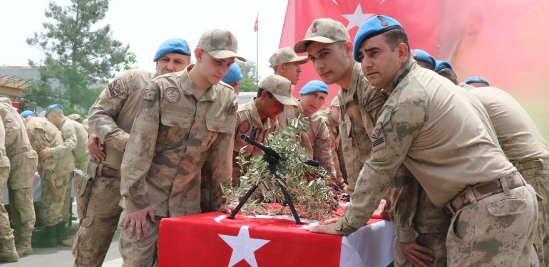 Şanlıurfa'da 29 engelli genç temsili askerlik yaptı