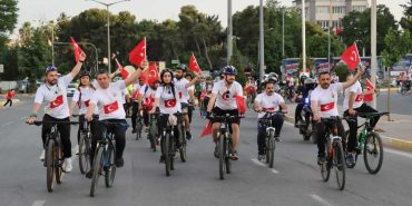 Şanlıurfa'da bisiklet turu düzenlendi