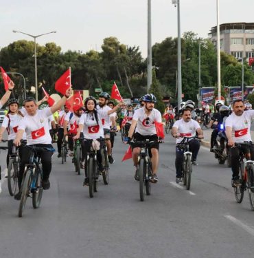 Şanlıurfa'da bisiklet turu düzenlendi