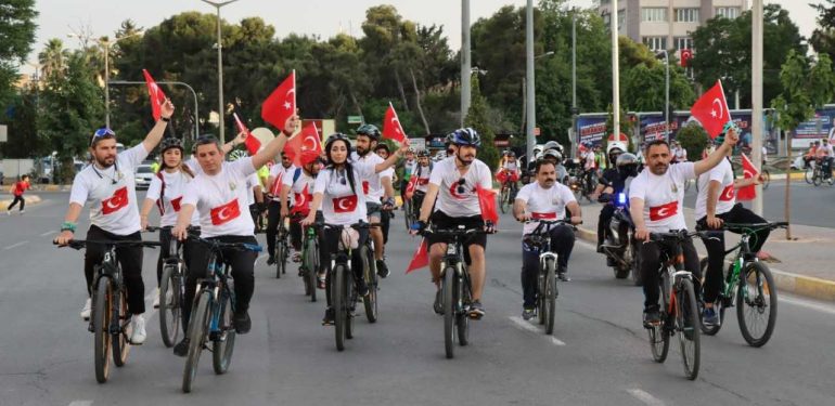 Şanlıurfa'da bisiklet turu düzenlendi
