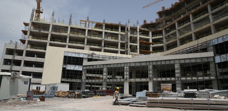 Şanlıurfa Şehir Hastanesi inşaatının yüzde 41'i tamamlandı