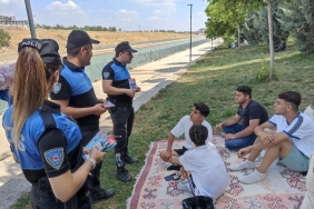 Şanlıurfa'da polis, vatandaşları boğulma vakalarına karşı uyardı