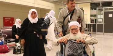 Şanlıurfa'dan kutsal topraklara giden ilk hacı kafilesi kente döndü