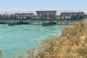 Şanlıurfa'da otomobil sulama kanalına düştü