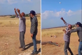 güneşi taşladı