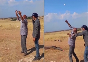 güneşi taşladı