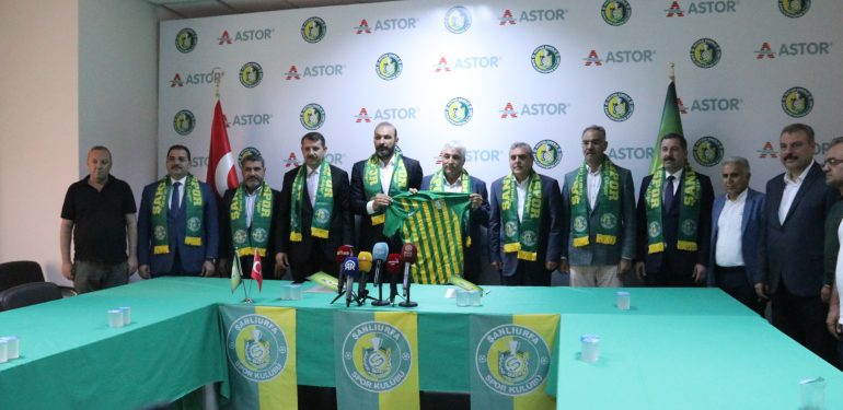 Şanlıurfaspor ile Astor Enerji arasında isim sponsorluğu anlaşması imzalandı