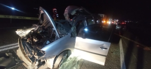 Şanlıurfa'da hafif ticari aracın traktöre çarpması sonucu 1 kişi öldü, 3 kişi yaralandı