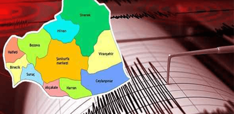 deprem urfa