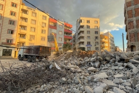 Şanlıurfa'da ağır hasarlı binaların yüzde 56'sının yıkımı tamamlandı