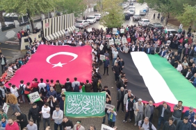 Şanlıurfa'da "Büyük Filistin Yürüyüşü" düzenlendi