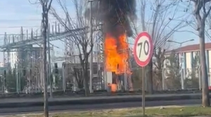 SİVEREK’TE TRAFO MERKEZİNDE KORKUTAN YANGIN