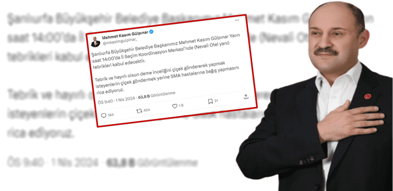kasım gülpınardan davet