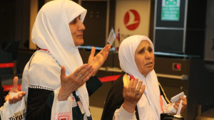 Şanlıurfa’da İlk Hac Kafilesi Dualarla Uğurlandılar