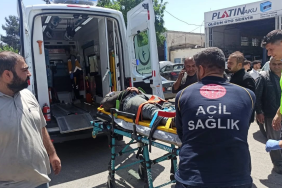 Şanlıurfa’da Kontrolden Motosiklet Devrildi