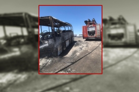 polis aracı yangını urfabugun