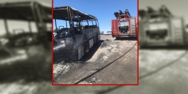 polis aracı yangını urfabugun