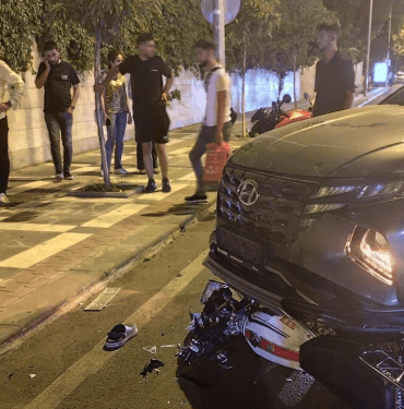 Şanlıurfa’da Motosiklet İle Otomobil Çarpıştı 1 Yaralı