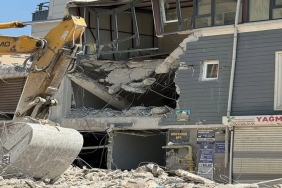 ağır hasarlı bina urfa bugun